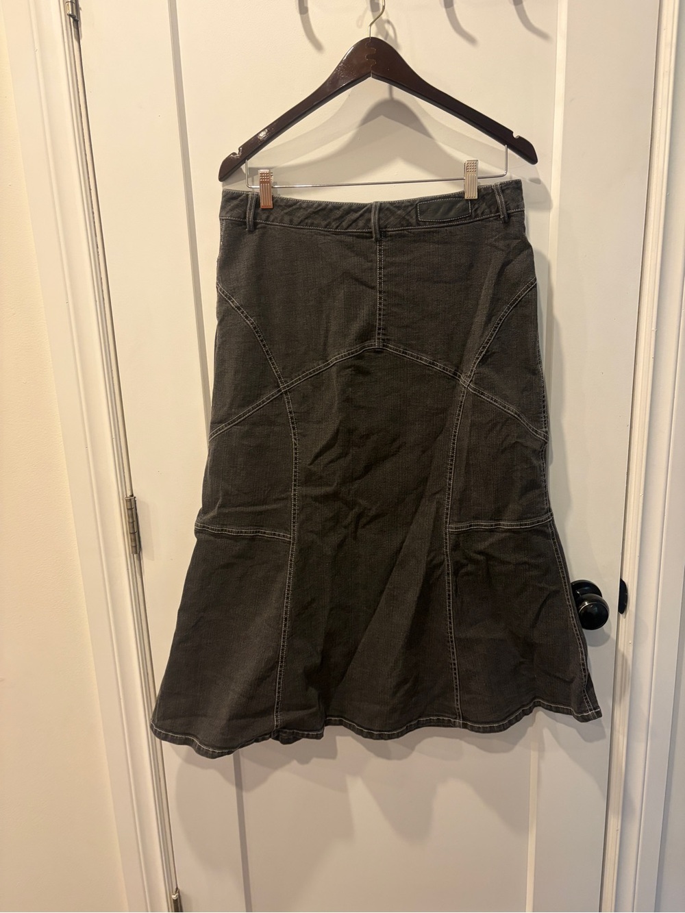 Y2K funky Black Denim Skirt - Picture 14 of 14